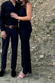 The dress fit great, it had a nice stretch to it, and the material was SO comfy! I wore it to a fundraiser and liked everything about it! Didn't have to wear a bra either, but it offered great support, which was a huge plus for me! - Teana S.
