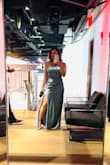 I was absolutely pleased with the way this dress looked and fit. The material looked and felt amazing. It was also very comfortable. - Cheni T.