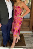 It's literally so flattering and beautiful. The colors are stunning. I got so many compliments and I really loved this dress. It was perfect for an April wedding!!! - Maggie-Beth R.