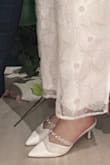 Wore these to my bridal shower and they were so comfortable all day! The heel is the perfect size, and the shoes are very true to size - Jessica D.