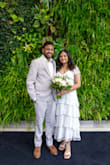 I wore this to my civil marriage ceremony and got so many compliments! It fit snug (in a good way) in the right places and was comfortable throughout. Highly recommend for any bridal events. - Amrita B.
