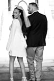 This dress was so cute and fit a lot better than I thought it would. I got a large and it was a little loose but in a good way. No complaints! - Diana A.