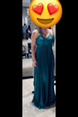 This dress is GORGEOUS !!! Fits great ! Very lightweight ! Holds its shape as well doesn't wrinkle ! Bust is adjustable which is key. You can go high and tight or lower and looser whatever is comfortable for any shape with a big bust it's hard for em to usually find dresses like this ! Perfect for what I ordered it for ! Only negative thing at all is since I'm 5'3 it's a little long and even with heels I had to be careful myself and around others but it was still a 10/10 !! - Morgan M.