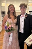 The dress is even prettier in person. The shabby chic floral vibes were on. I wore it for my Senior Prom. It fit great, was so comfortable and I got so many compliments!! - Mary P.