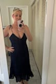 Love, love, love this dress! Fit like a glove. I'm 5'4", 146 lbs, dress size 8/ Medium. I love that this dress can be dressed up or down. - Karen R.