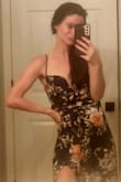 Felt stunning in it. Under skirt rides up, so I did have to pull it down after sitting. Also, a little tight around my rib cage. Otherwise loved it. - Bethany T.