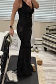 The dress is beautiful. Fits comfortable. Highly recommend. - Danielle C.