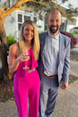 This was a pretty and fun choice.  I added a belt for extra dimension.  Only issue was it came with a hole in the seam of the pants.  I had to have it sewed and fixed before even wearing it.  I didn't have time to replace before the event. - Ashley B.