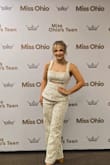 Ordered (small) for pageant Spring Forum - think interview or appearance look.  Looked super cute & everyone loved it.  Several people said was in their cart & they were now going to buy.
HOWEVER, where the peplum meets the jumpsuit, the zipper gets stuck and you need to work to get the last bit zipped.  Think we are going to have our seamstress replace the zipper to make it easier. - Katherine G.
