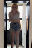 I love these shorts. They run slightly big, but I wouldn't go down a size. The color is a little bit darker in person, but I liked it. - Vivian S.