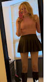 I bought this to wear with a pleated skirt, which is also from Lulus. It fits true to size and I feel cute in it. I received a lot of compliments. - Vivian S.
