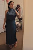 The color and fit are so flattering. Easy to wear a one shoulder bra. One of my favorite new pieces, will be using for a wedding this summer. - Amber A.