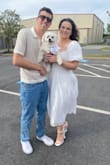 I love this dress so much! I wore it for my engagement shoot with my fiancé, and it was comfortable. The style is so feminine & pretty on! I did need to wear dress tape to not show my bra straps, but other than that, it was perfect! - Danielle M.