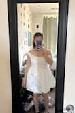 This dress was extremely big on me. I took the size quiz, and it told me I would fit in a large, but I did not. It was so big that the straps couldn't even stay on my shoulders, so I will be returning. - Jessica F.