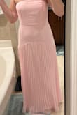 Loved the silhouette and the fit, but the material was almost see-through.  You could see every seam, and it just looked messy. - Hadley B.