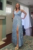 Loved this spring, garden vibe dress. Wish it was a tad longer. The chest is a little loose for my pear body type. However, the straps are adjustable. Excited to wear for the event. - Jennifer B.
