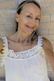 I love this top; the second my daughter saw it, she said that she was definitely going to want to get one too. It is so cute with my denim skirt and my denim shorts, it's such a great fit for my long torso. - Pippa B.