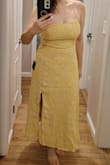 It felt a bit like I was wearing an apron with a bare back, and the straps also didn't feel very comfortable. I decided to return this one. - Laura C.