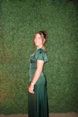 This dress was so comfortable, and fit like a glove. The material had a little bit of stretch to it, which I think is perfect, as I am hoping to be able to wear it again in the future. It didn't feel cheap at all, and material was thicker. I would recommend this dress; it's classy and can be worn for multiple occasions. - Riley M.
