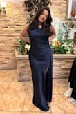 I got so many compliments on this dress. It's so comfortable, fits perfectly, and looks so expensive. I've already worn it to two events (a gala and a wedding). Run don't walk!!! - Nevaeh M.