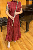 Perfect dress for my recital, and I used it later for a dance! Fit perfectly, I just had to steam it since the material came a little wrinkly. I'm 5'0 so the midi length worked perfectly as a maxi for me. - Lauren J.