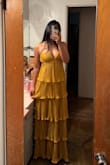 I purchased this dress for my friend's wedding in May of this year! I'm so excited to wear it! It's really great quality and it's a beautiful dress design. I recommend it 100/10 - Cheril J.