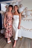 The dress was beautifully made. Quality materials. Stunningly tailored. - Joanne C.