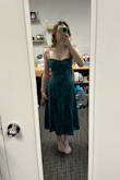 The material feels very high quality, and I got a lot of compliments on the dress. It was for a formal event for my college, and it was a little bit tight, but overall I loved the fit and the dress! - Stella P.
