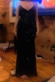 I love this dress fits perfectly. It is low cut so I will wear boob tape. - Andelena H.