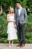 This dress is so flattering! Wore it for my engagement pics, amazing! Size xs - Erin F.