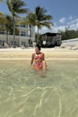 I absolutely love this bikini top! It's stylish and made of top-quality material. I really appreciate how you can tie it in the back to adjust the fit, making it customizable for comfort. Definitely one of my favorite bikini tops, highly recommend! - Morgan J.