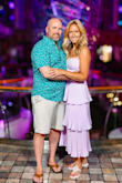 Material is gorgeous. The dress fit like a glove and is very flattering. I wore a sticky bra since my strapless didn't work beneath the dress. - Sarah S.