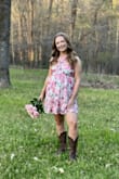 I really wanted this dress to work and it worked perfectly!! The colors are perfect and I love the neckline!! 10/10 would recommend this dress to anyone; it's absolutely stunning! - Addison V.
