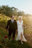 My dress was so classy and everyone loved it. Was very beautiful and I felt like a princess. I had the bust area taken up to be less revealing, the sleeves made tighter, and added buttons to the wrist area as others had done. Highly recommend! - Leanne