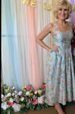 This dress is so beautiful, extremely flattering, and ethereal. The corset look with the buttons is so special, and the pockets add a special touch. Highly recommend! - Kierstin