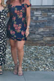This dress is a beautiful, thick material, perfect for a wedding! I got so many compliments when I wore it. I felt like a million bucks. Thick sturdy material so I didn't have to remind myself to suck it all in! Highly recommend! - Michelle C.