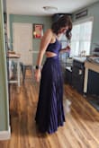 This dress was so beautiful in person.  So floaty. I wore this for a gala, but I'm already trying to find a reason to wear it again.  The quality of the dress is incredible.  I was concerned about the bust support/ lining, but once I put it on, the ladies were secured and uplifted. - Adrienne W.