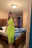 Love this outfit. It fits well and is comfortable! A little sexy for a date night and vacation. The color is so fun to. - Susanna C.