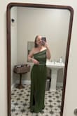 Wore to a garden party wedding in March. It's so pretty and fits perfectly. I did have to get it hemmed though as it was a little long even with a 4 inch heel and I didn't want to be stepping on it the whole time. - Taylor H.