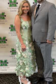 I bought this dress last year in black and had to buy it again in green for this year's event. I really love the details on this dress, and it feels whimsical. - Kristi G.