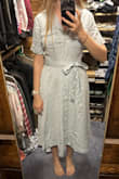 Super comfortable. Fabric is moderately thick with some structure, but is still soft and lays naturally. - Megan K.