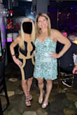 Had to get more than one size. Usually I'm a small, but there wasn't much give with this fabric. I bought a medium and a large based on previous reviews. Kept the large, and the dress was a hit! Everyone loved it! Ended up being perfect. Really comfortable. Would highly recommend. - Francine H.