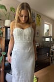 Quality is really great! The lace is nice, and fabric is thick. Great for graduation. Size medium - Sabrina D.