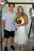 Ordered for my bridal shower. Fit beautifully! Length was a little awkward. - Raine D.