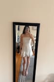 Such a pretty dress for graduation! I am always either an XS or S in Lulus dresses. The XS was wayyyy too small, but the S fit me perfectly! Love the adjustable straps. - Emma F.