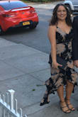 I liked the cut of the dress. It was comfortable. Wasn't very tight. - Michelle L.