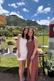 This dress is STUNNING, it fits true to size. In really petite by Lulus has always fit my body type. I wore it for my bridal shower; everyone loved it. I also wore shoes I got from Lulus as well. I highly recommend; the floral pattern on it is gorgeous. - Allie B.