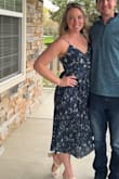Perfect for spring- Comfortable, good fabric. Very happy with how it looked - Alyssa W.