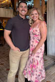 Originally purchased this for a wedding, but wound up wearing for our anniversary dinner instead! It is such a beautiful dress and perfect for the spring. I was able to skip a bra which was nice. No padding but it looked fine. Will definitely wear again! - Hannah L.