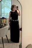 This dress perfectly brings comfort and style together! It's a stretchy material so taking on and off is super easy, and it hugs you in all the right places!! - Mckinley R.